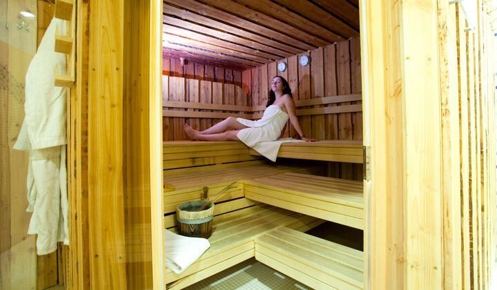 Sauna des Hotels Salina Maris