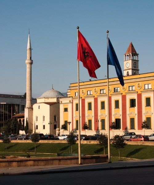 Skanderbeg-Platz in Tirana - Albanien