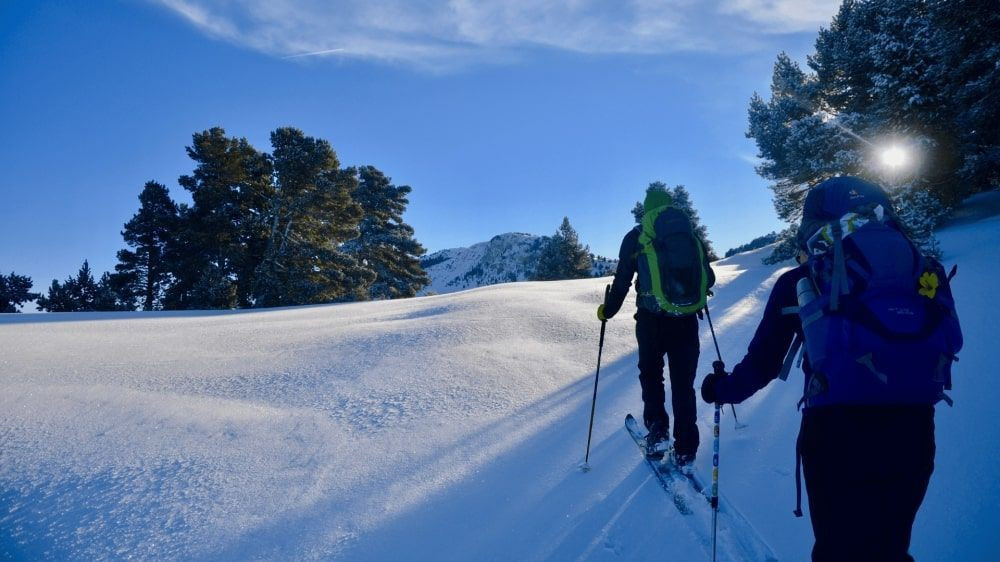 Skitour auf den Hochebenen des Vercors - Frankreich