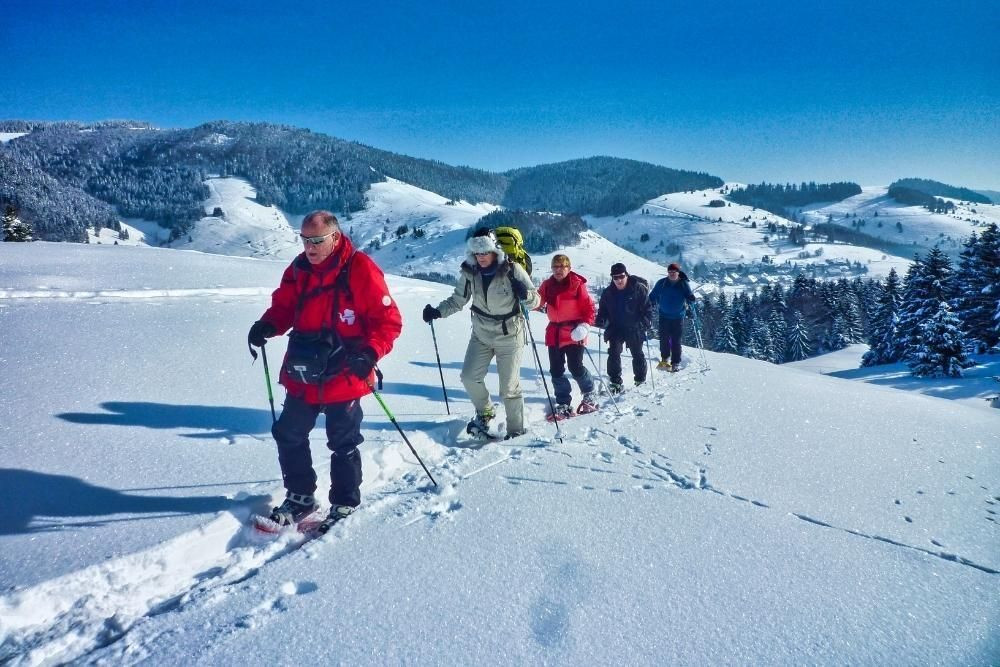 © Raymond Chabanier Schneeschuhwandern im Bernauer Tal © Raymond Chabanier