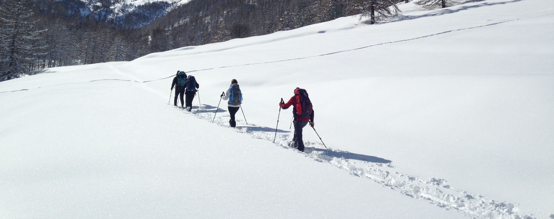 Schneeschuhwandern in den Écrins - Alpen - Frankreich
