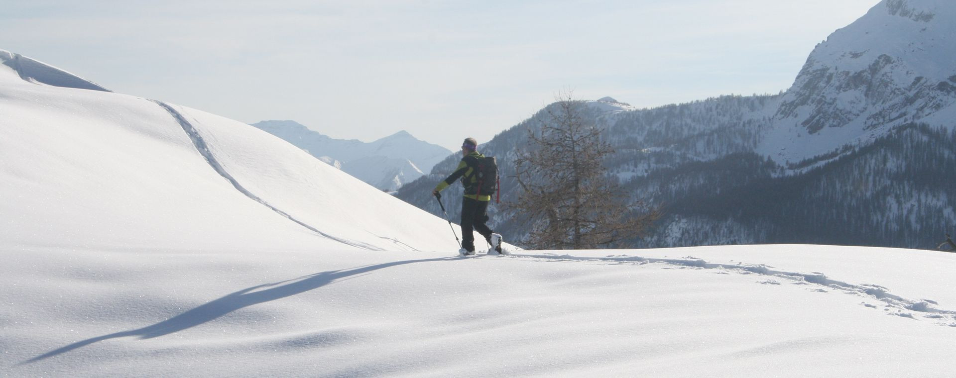 Schneeschuhwandern in den Écrins - Alpen - Frankreich