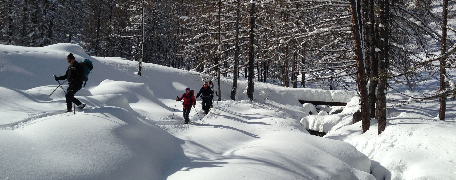 Schneeschuhwandern in den Écrins - Alpen - Frankreich