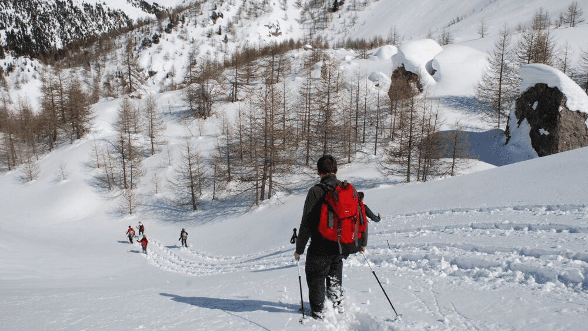 Schneeschuhwandern - Queyras - Alpen - Frankreich