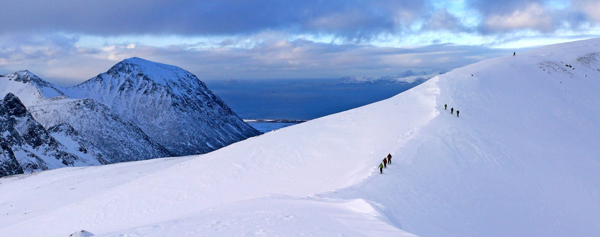 Randonnée en raquettes - Île de Senja - Norvège