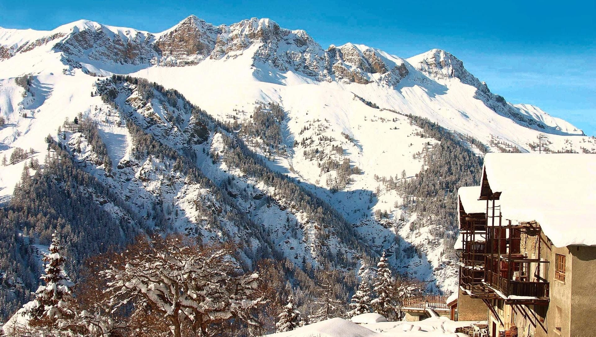 © Alain Leclère Schneeschuhwandern - Val Maira - Italien