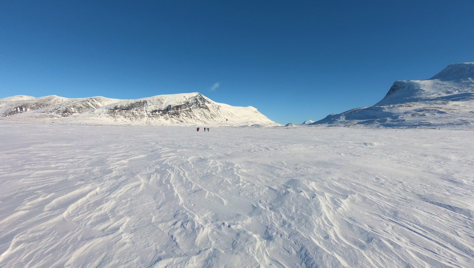 Verschneite Landschaft - Schwedisch-Lappland - Schweden