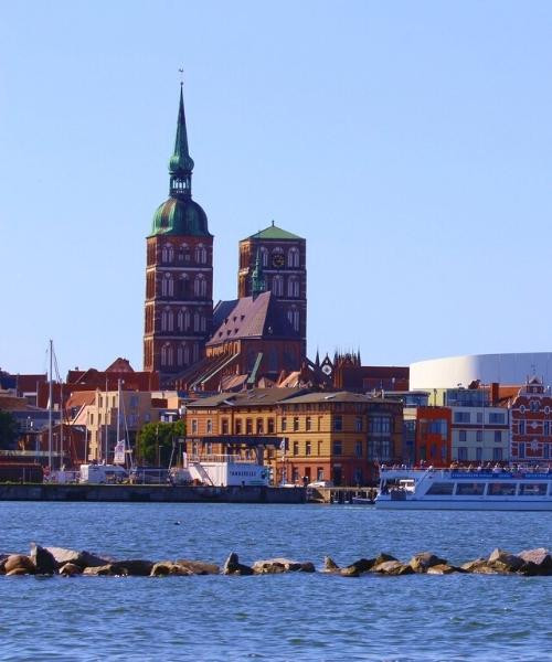 Uferpromenade von Stralsund - Ostsee - Deutschland