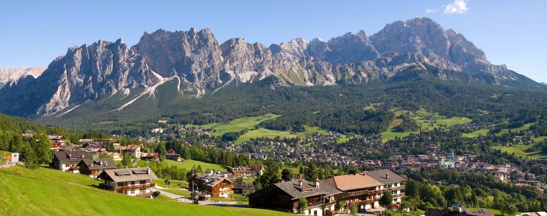 Stadt Cortina d’Ampezzo - Dolomiten - Italien