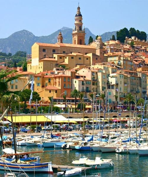 Stadt Menton - Côte d’Azur - Frankreich