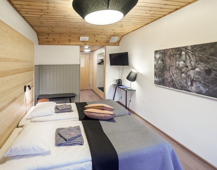 Zweibettzimmer im Hotel Kiilopää