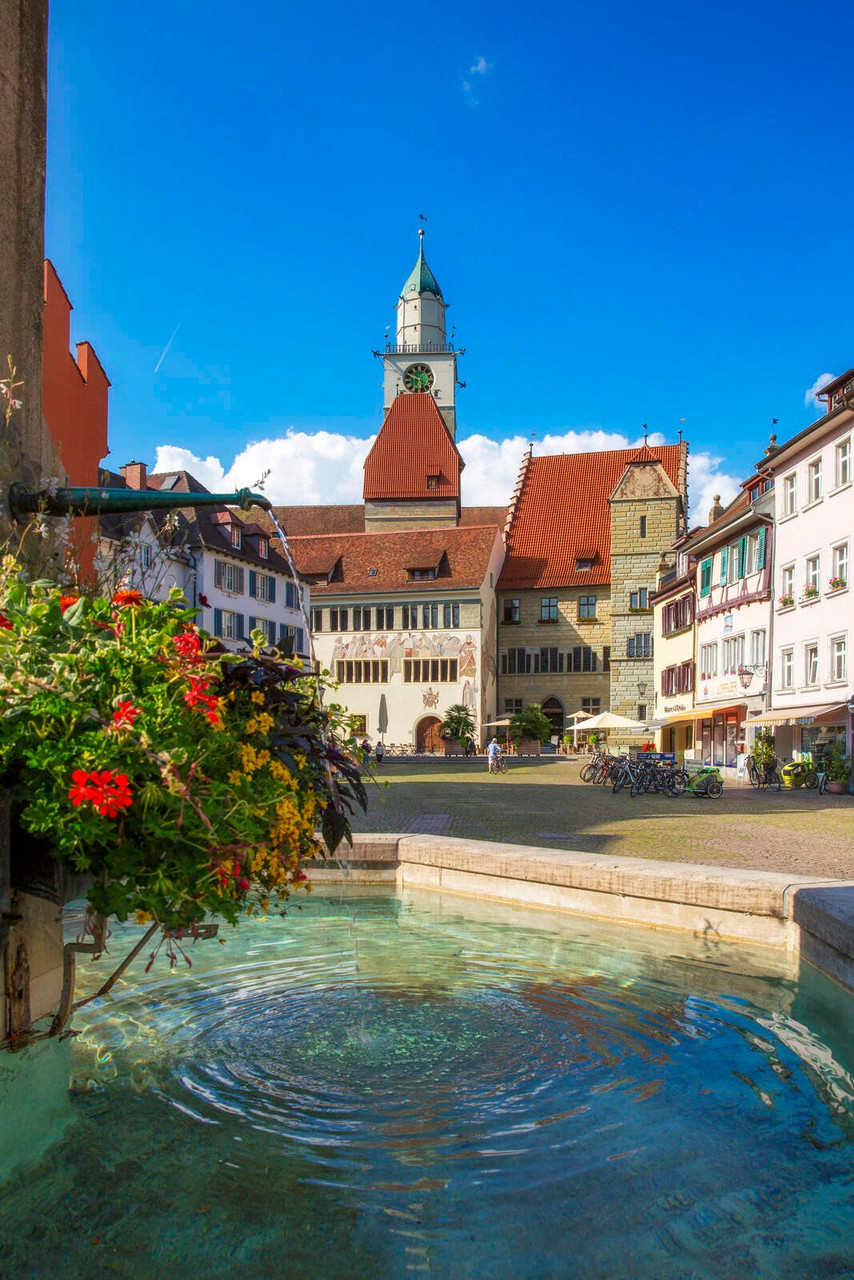 Überlingen - Hofstatt und Marktplatz