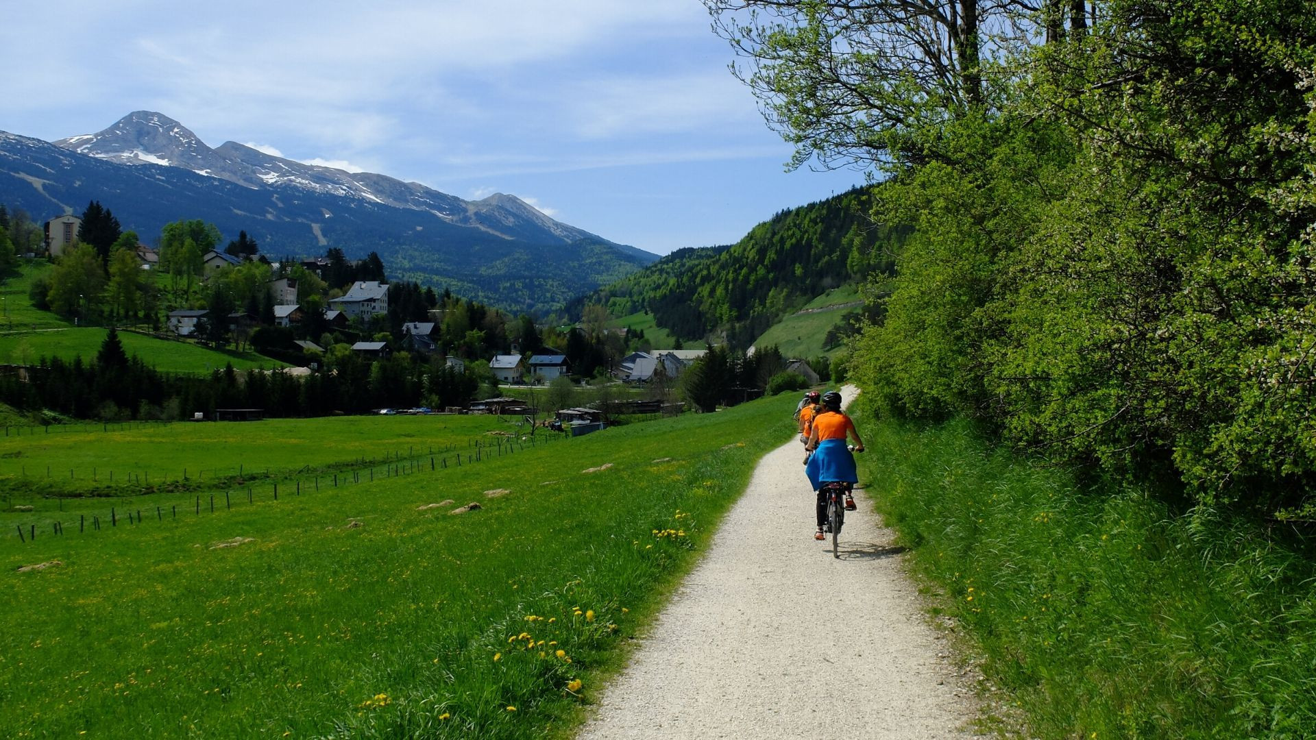 Radfahren auf der ViaVercors - Villard-de-Lans - Frankreich