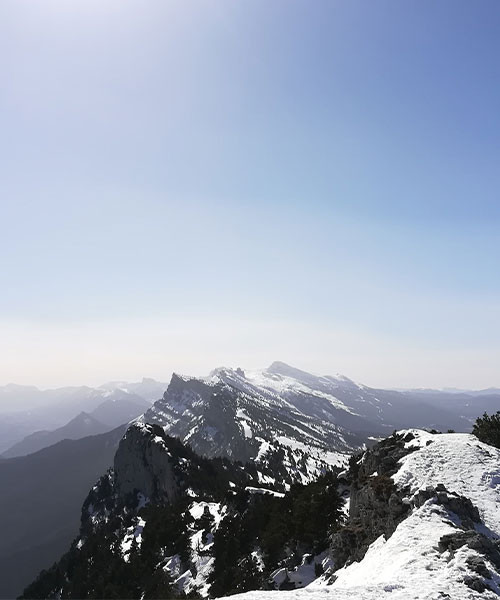 Blick vom Moucherotte - Vercors - Frankreich