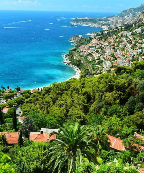 Blick auf Cap Martin und Roquebrune