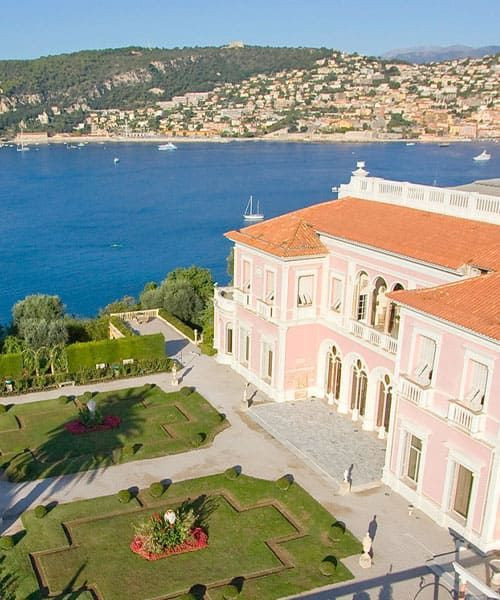 Villa Ephrussi de Rothschild und ihre Gärten - Saint-Jean-Cap-Ferrat - Frankreich