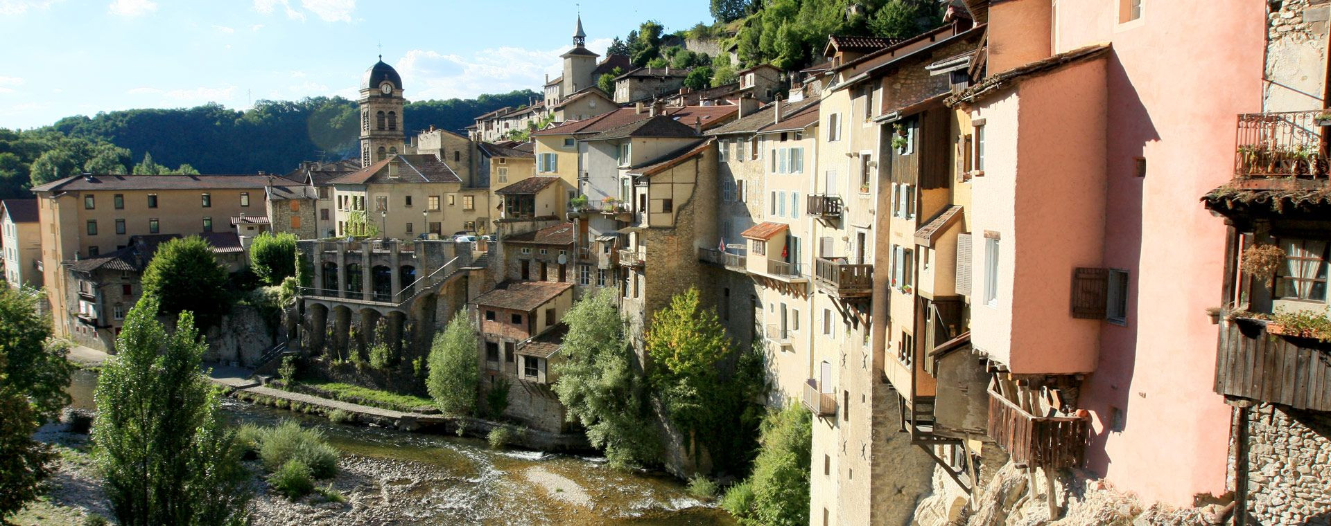 Dorf Pont-en-Royans - Vercors - Frankreich