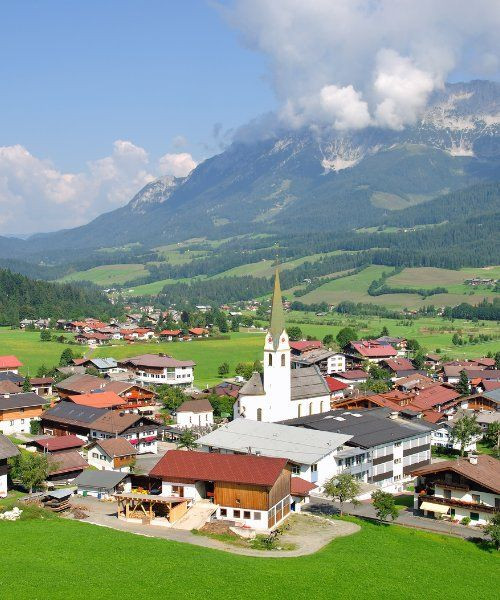 Dorf Ellmau - Tirol - Österreich