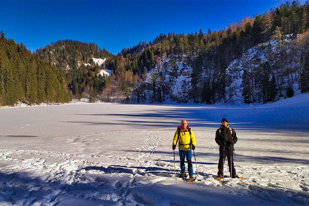 Walchsee im Winter