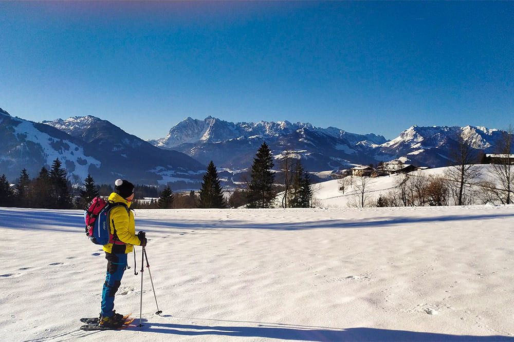 Walchsee im Winter - Österreich