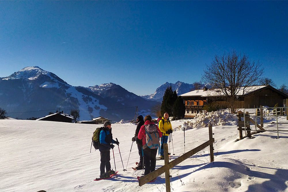 Walchsee im Winter - Österreich