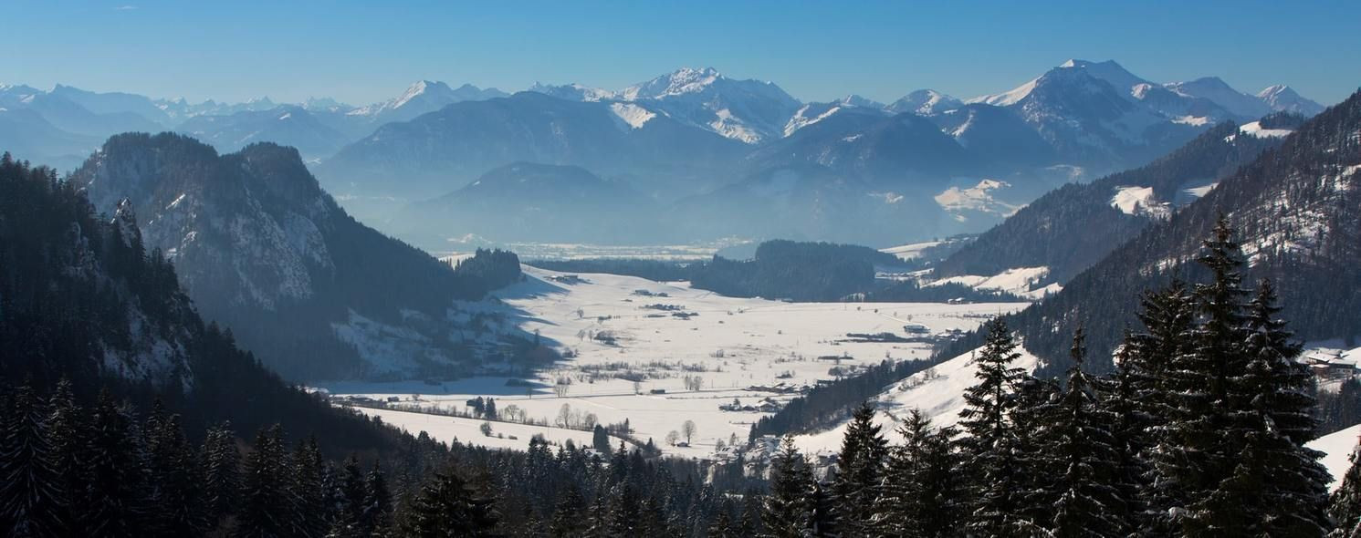 Winterlandschaft am Walchsee - Tirol - Österreich