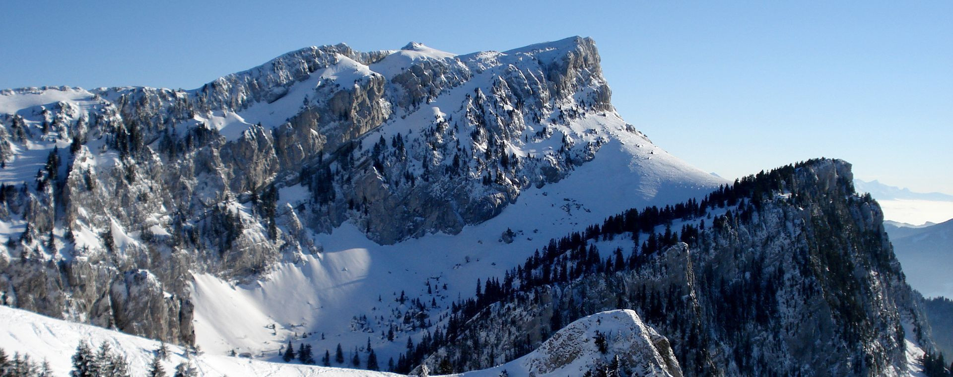 Winterlandschaft im Chartreuse-Massiv - Frankreich